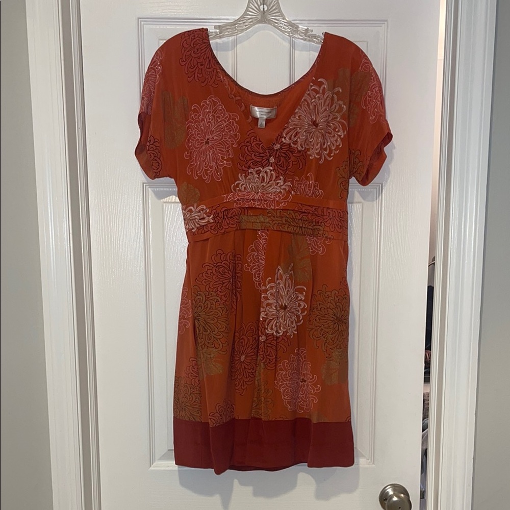 Moulinette Soeurs Vibrant Coral Dress